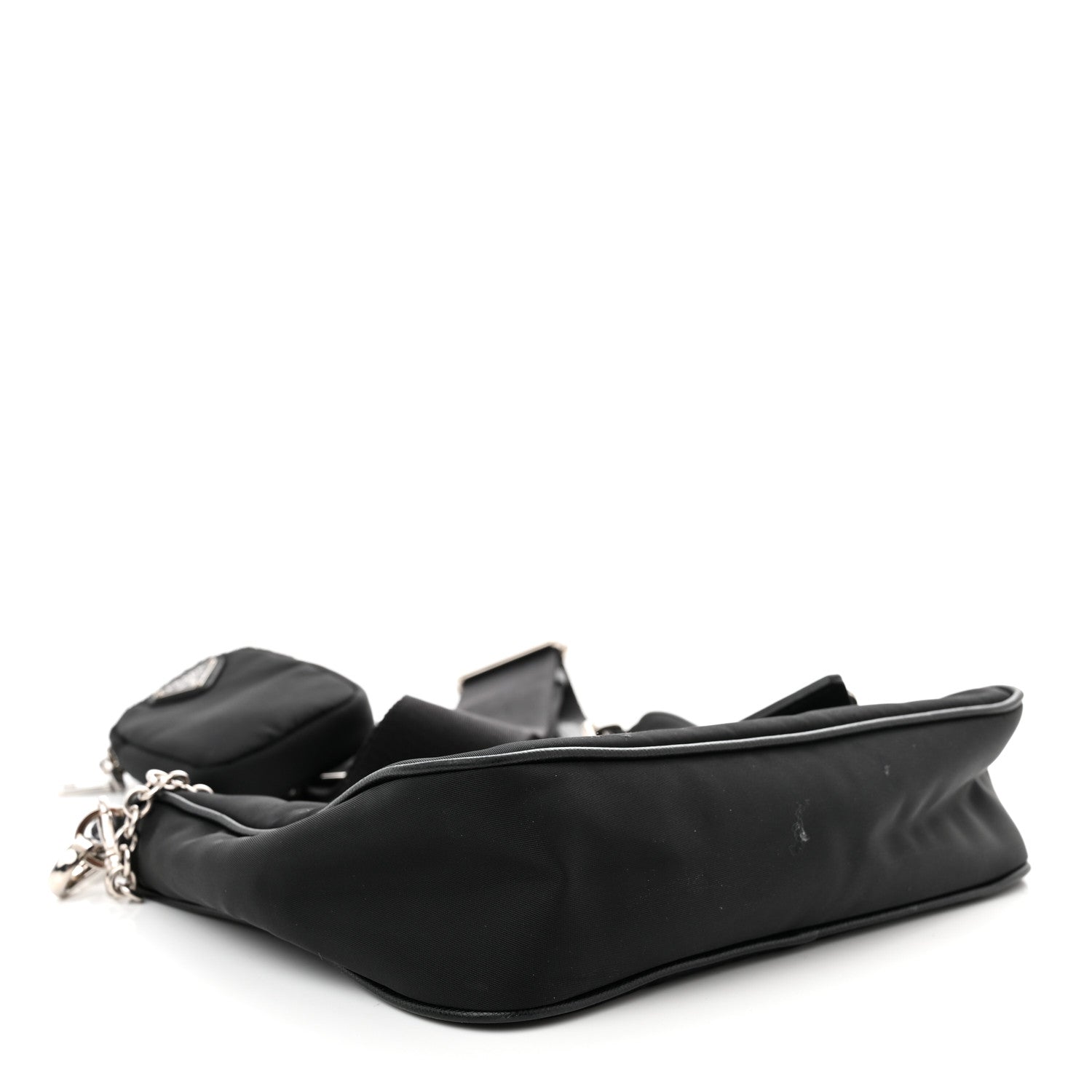Prada Nylon Re-Edition 2005 Shoulder Bag Black 4 of 11
