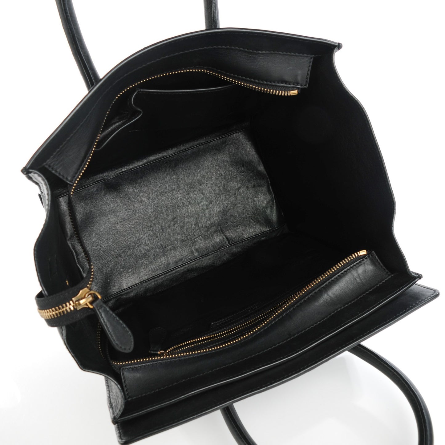 Smooth Calfskin Mini Luggage Black