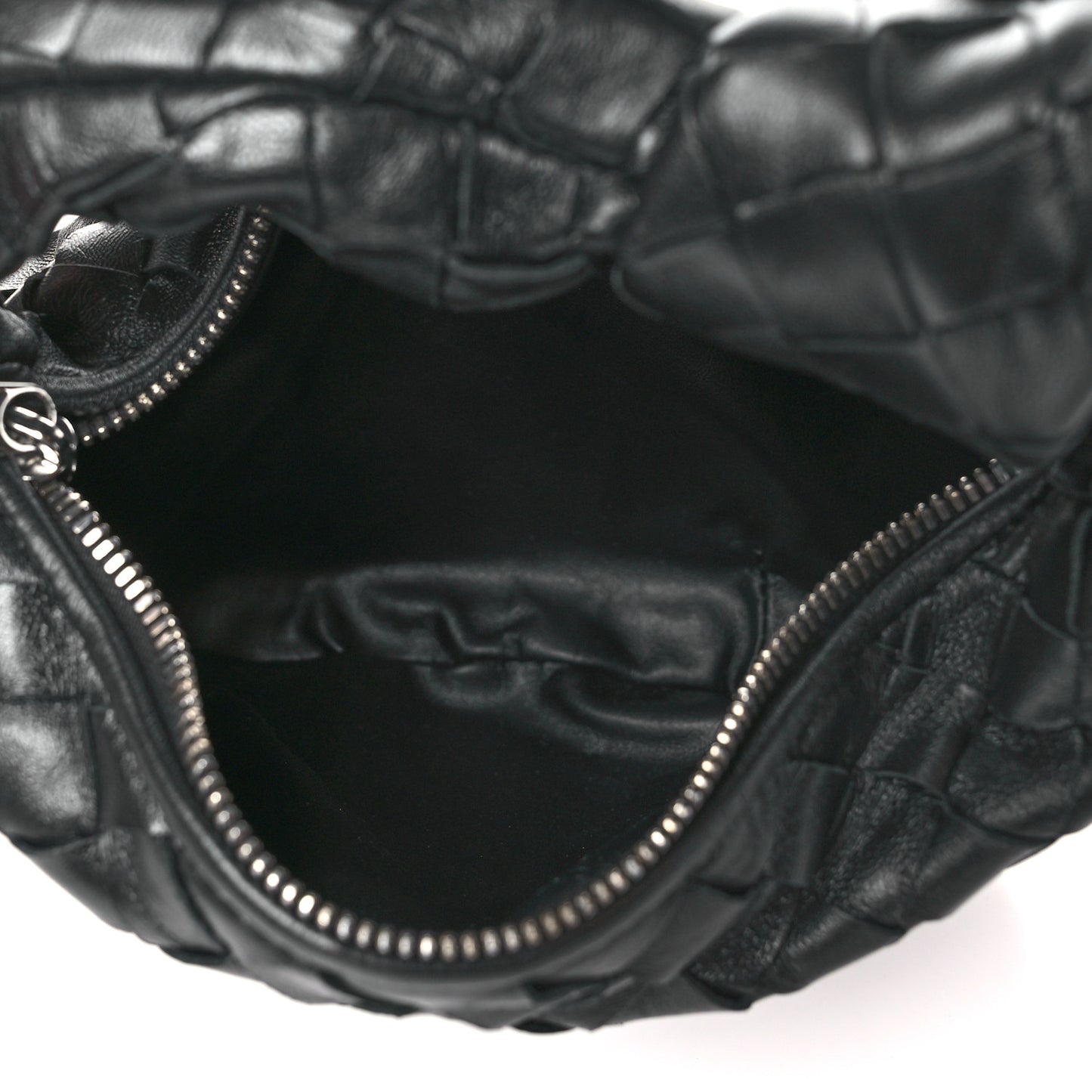 Nappa Intrecciato Mini Jodie Black