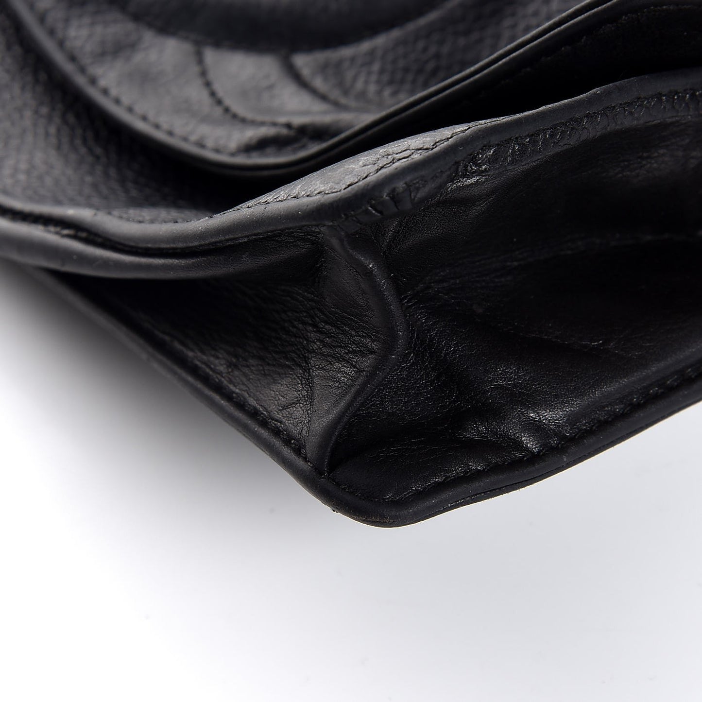 Caviar Timeless CC Flap Wallet Black