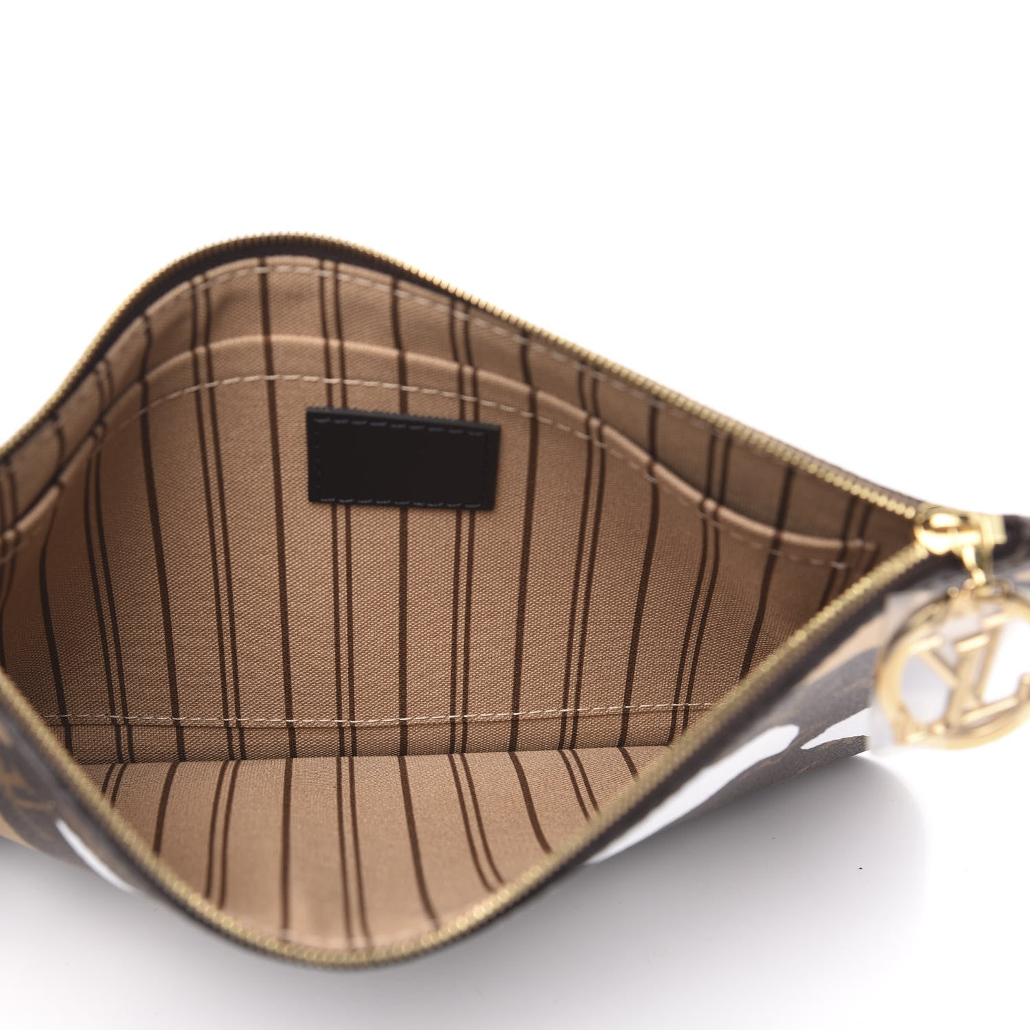Louis Vuitton X LOL Monogram Neverfull MM GM Pochette Gold Silver 5 of 6