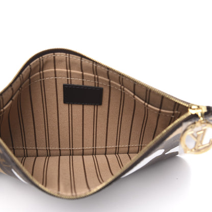 Louis Vuitton X LOL Monogram Neverfull MM GM Pochette Gold Silver 5 of 6