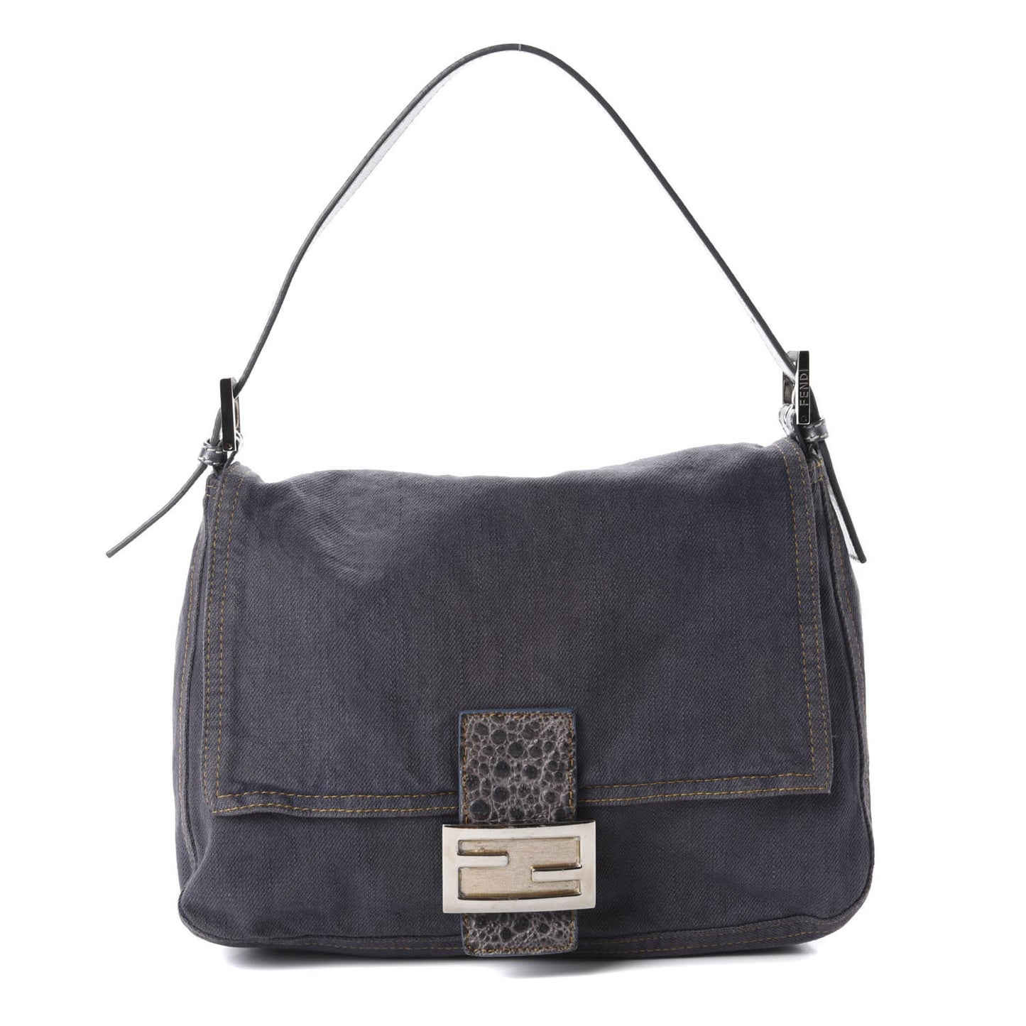 Denim Mama Baguette Blue