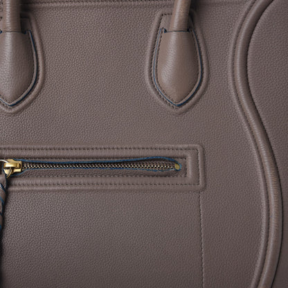 Celine Baby Grained Calfskin Medium Phantom Luggage Taupe 9 of 25