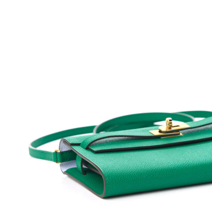 Hermes Epsom Kelly Wallet To Go Vert Jade Bleu Brume 6 of 10