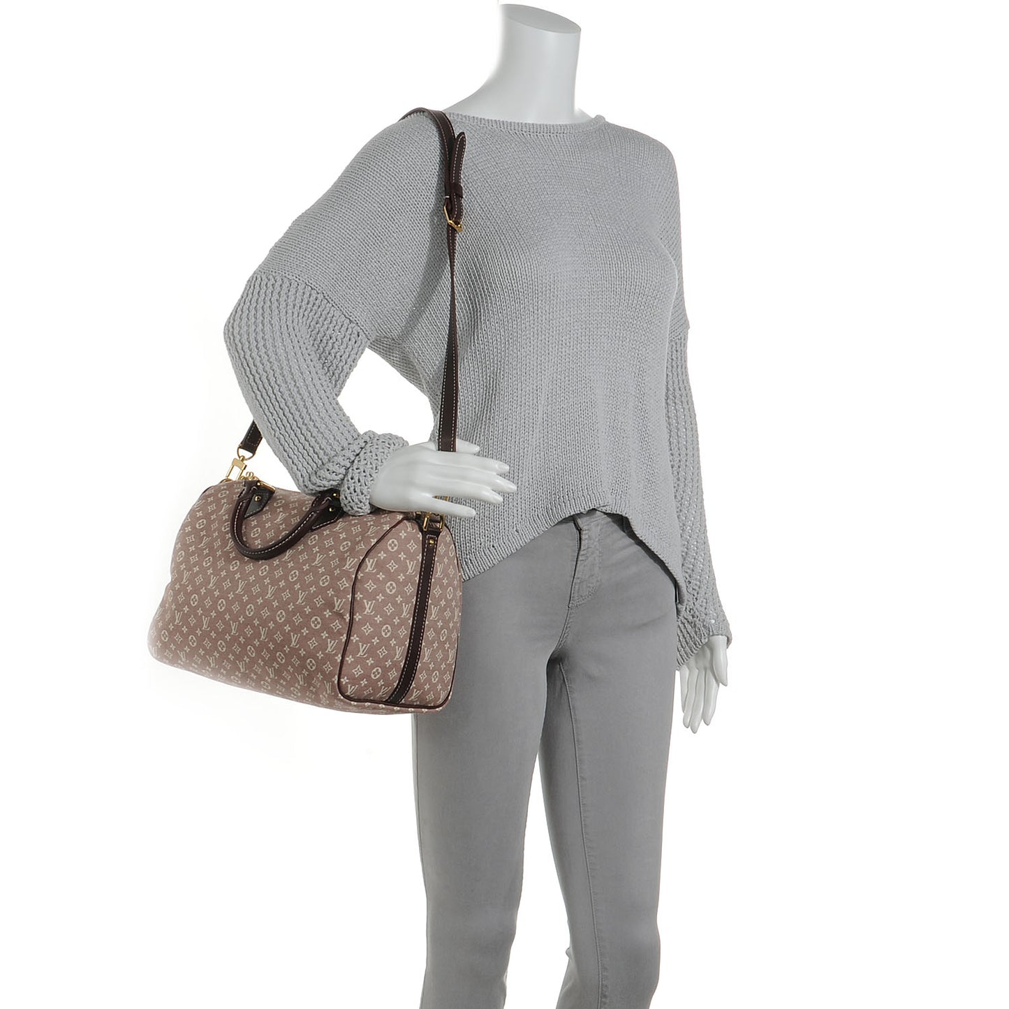 Monogram Idylle Speedy 30 Sepia
