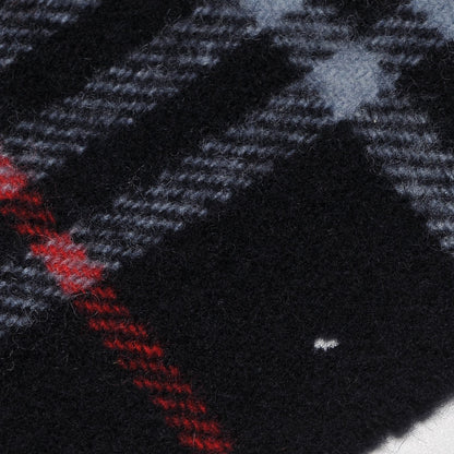 Burberry Wool Nova Check Fringe Scarf Blue 3 of 5