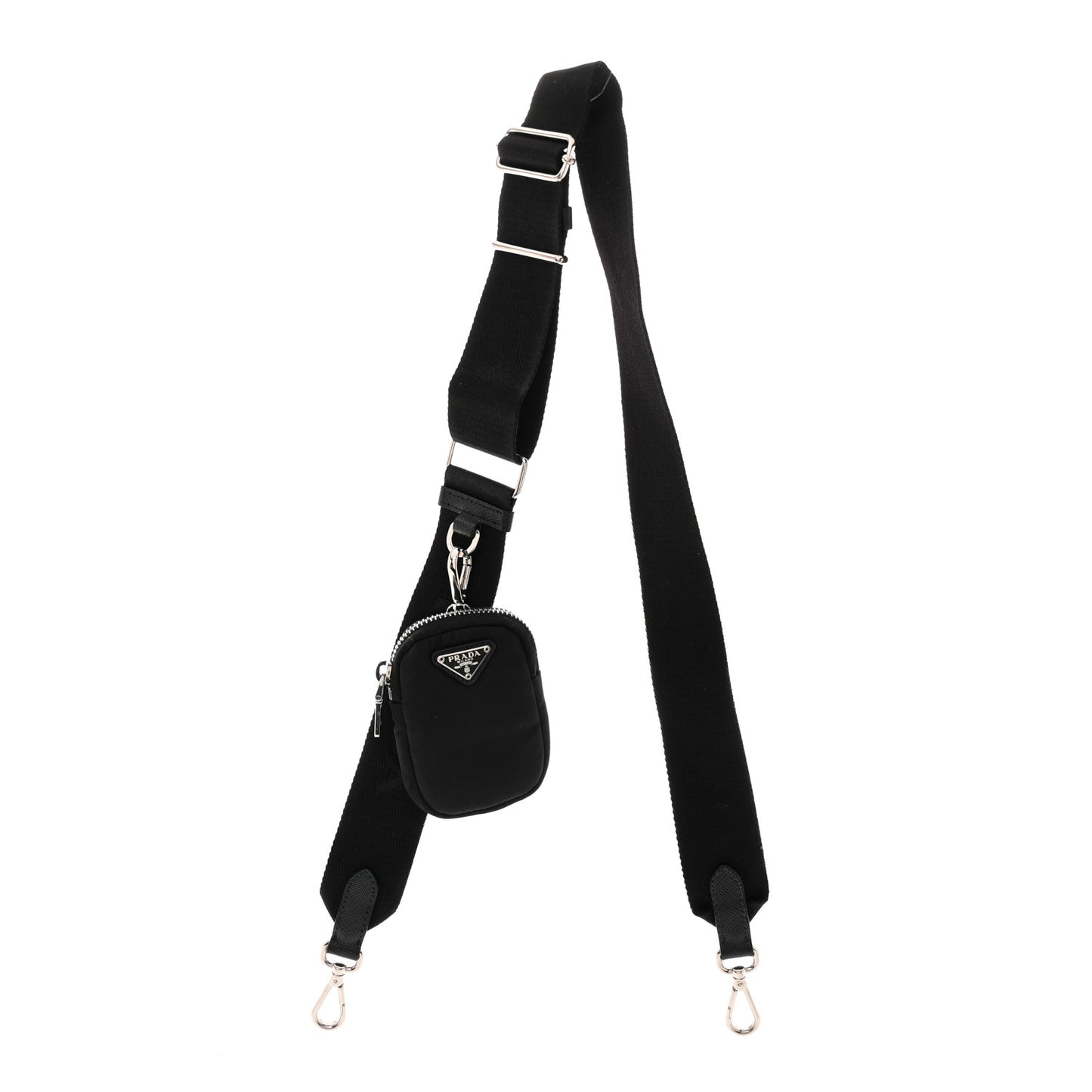 Nylon Re-Edition 2005 Shoulder Strap With Pouch Black