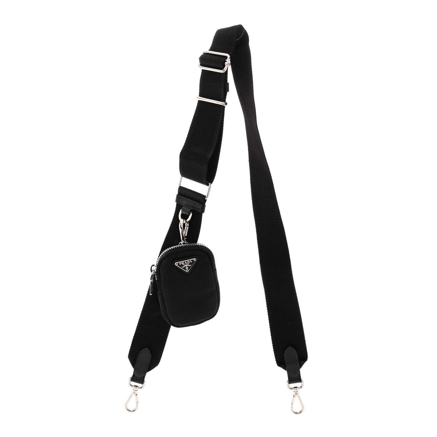 Prada Nylon Re-Edition 2005 Shoulder Strap With Pouch Black 1 of 7