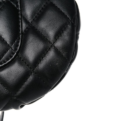 Chanel Calfskin Quilted CC Uniform Flap Belt Bag Black 14 of 15