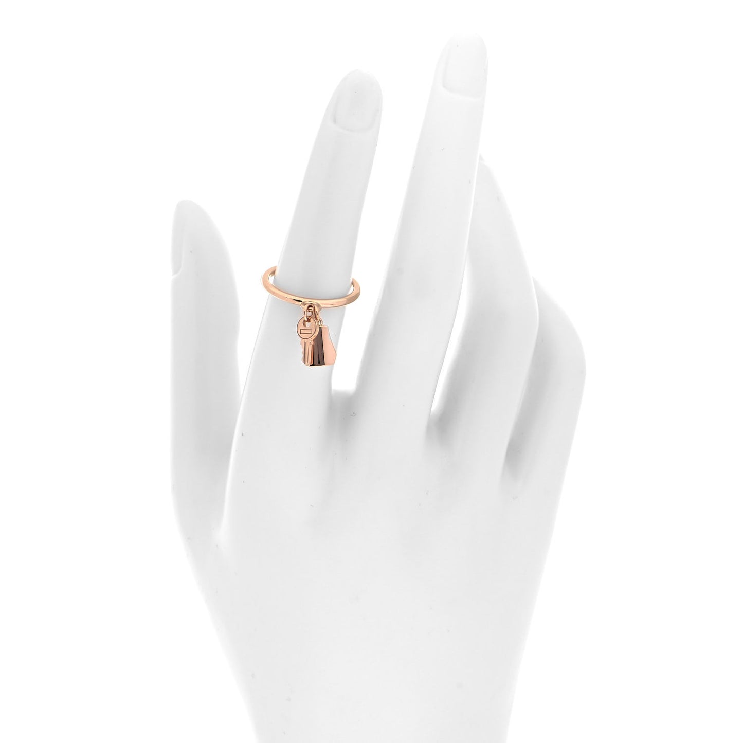 18K Rose Gold PM Kelly Clochette Ring 52 6