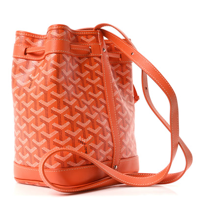 Goyard Goyardine Petit Flot Bucket Bag PM Orange 3 of 9
