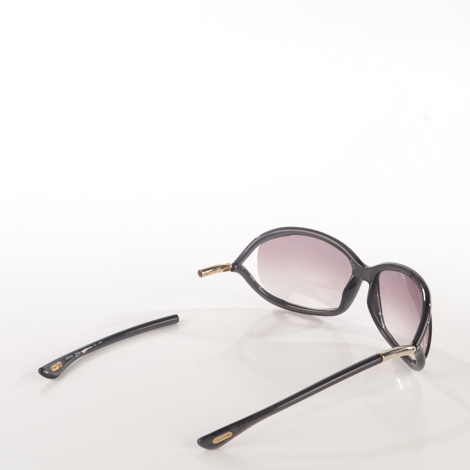 Tom Ford Jennifer Sunglasses TF8 Dark Grey 3 of 6