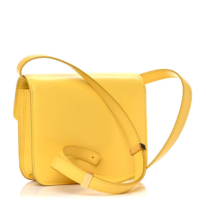 Celine Box Calfskin Teen Classic Box Flap Bag Yellow 2 of 12