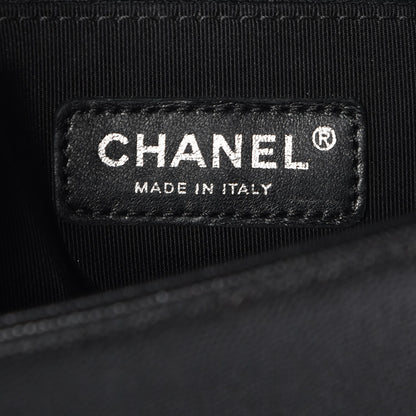 Chanel Caviar Quilted New Medium Boy Flap So Black 7 of 11