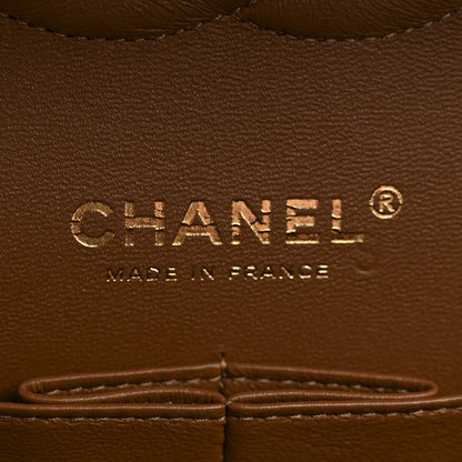 Chanel Lambskin Quilted Medium Double Flap Brown 6 of 11