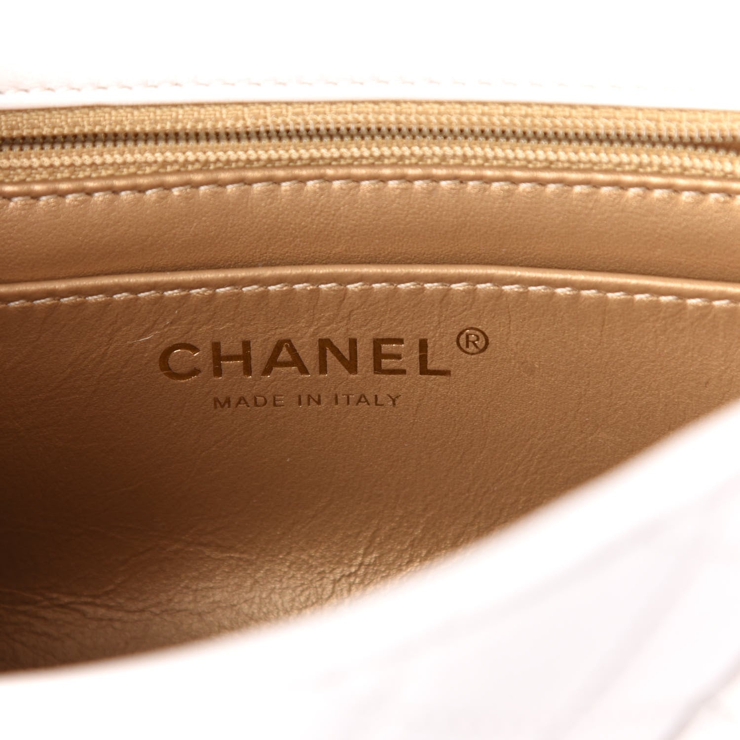 Chanel Lambskin Quilted Mini Pearl Crush Flap White 6 of 10