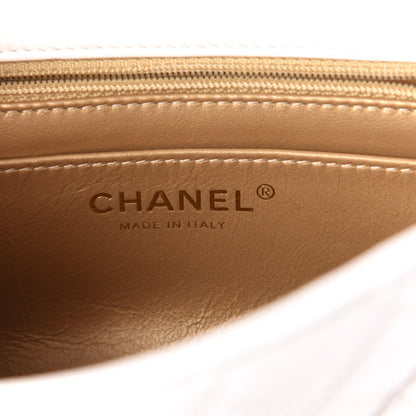 Chanel Lambskin Quilted Mini Pearl Crush Flap White 6 of 10