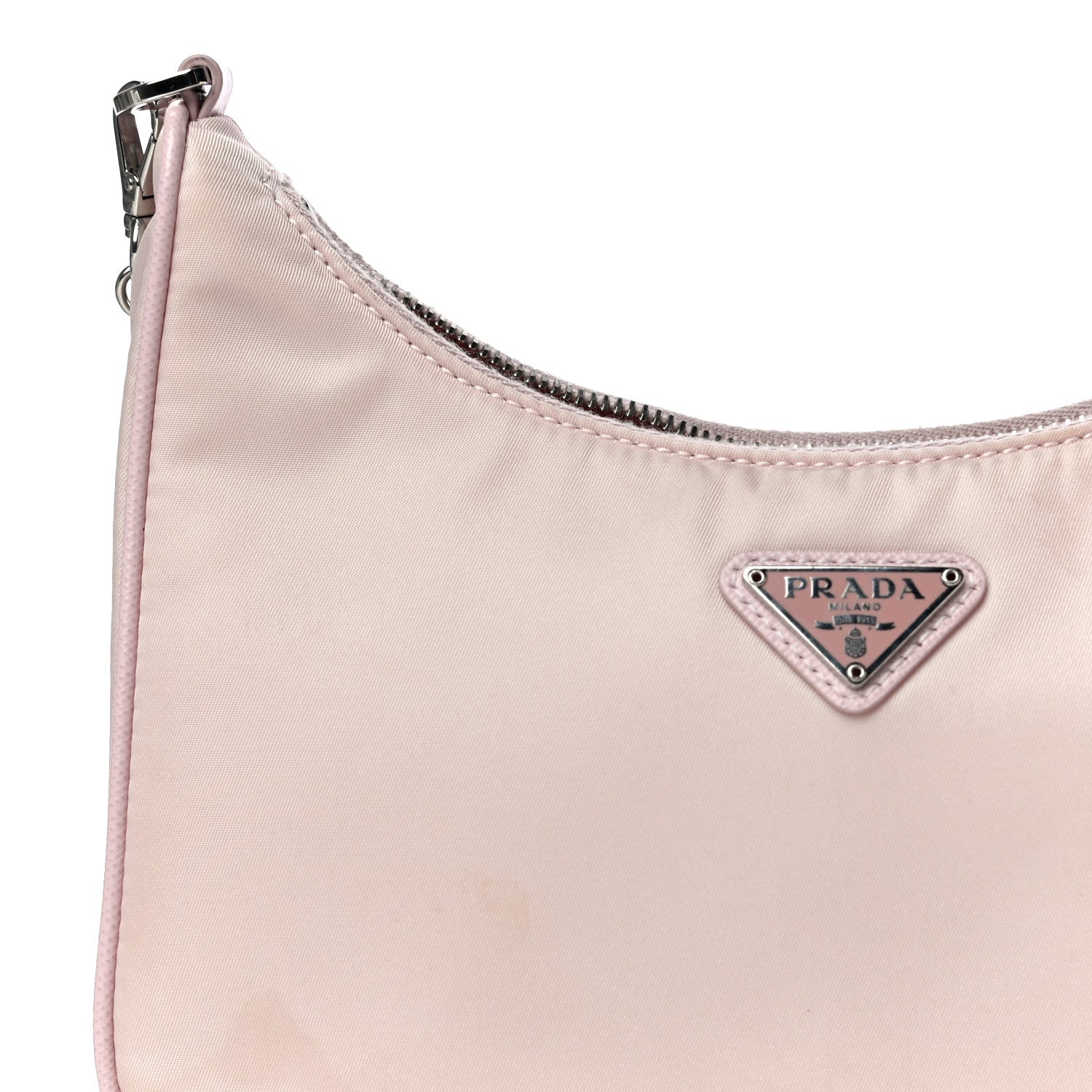 Prada Nylon Re-Edition 2005 Shoulder Bag Alabastro 12 of 16