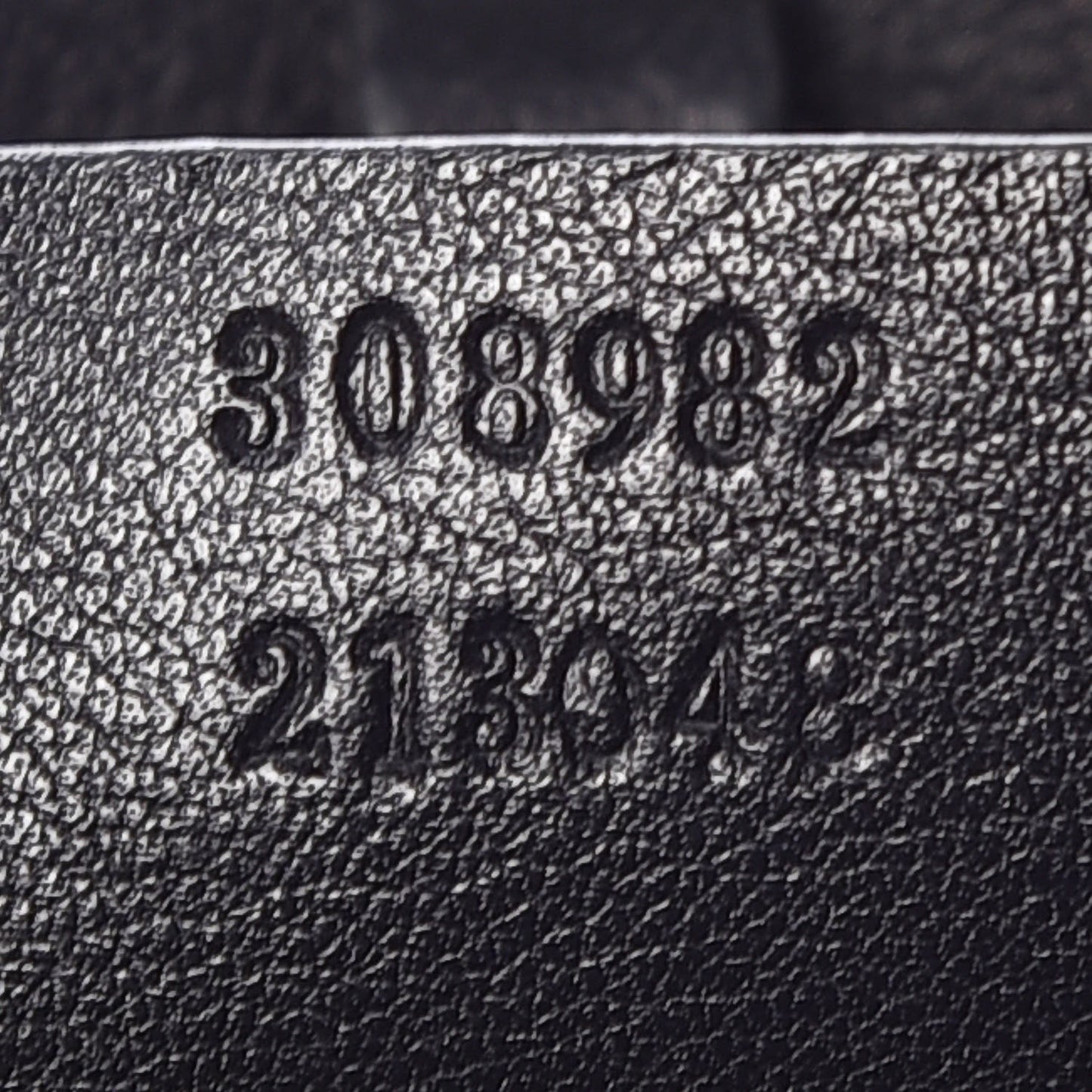 Patent Medium Soho Chain Shoulder Bag Black