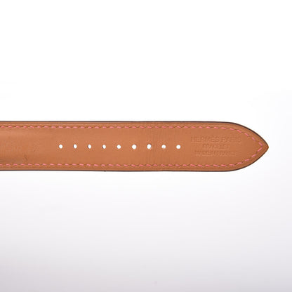 Hermes Epsom 38mm Apple Watch Double Tour Band Rose Jaipur 11 of 13