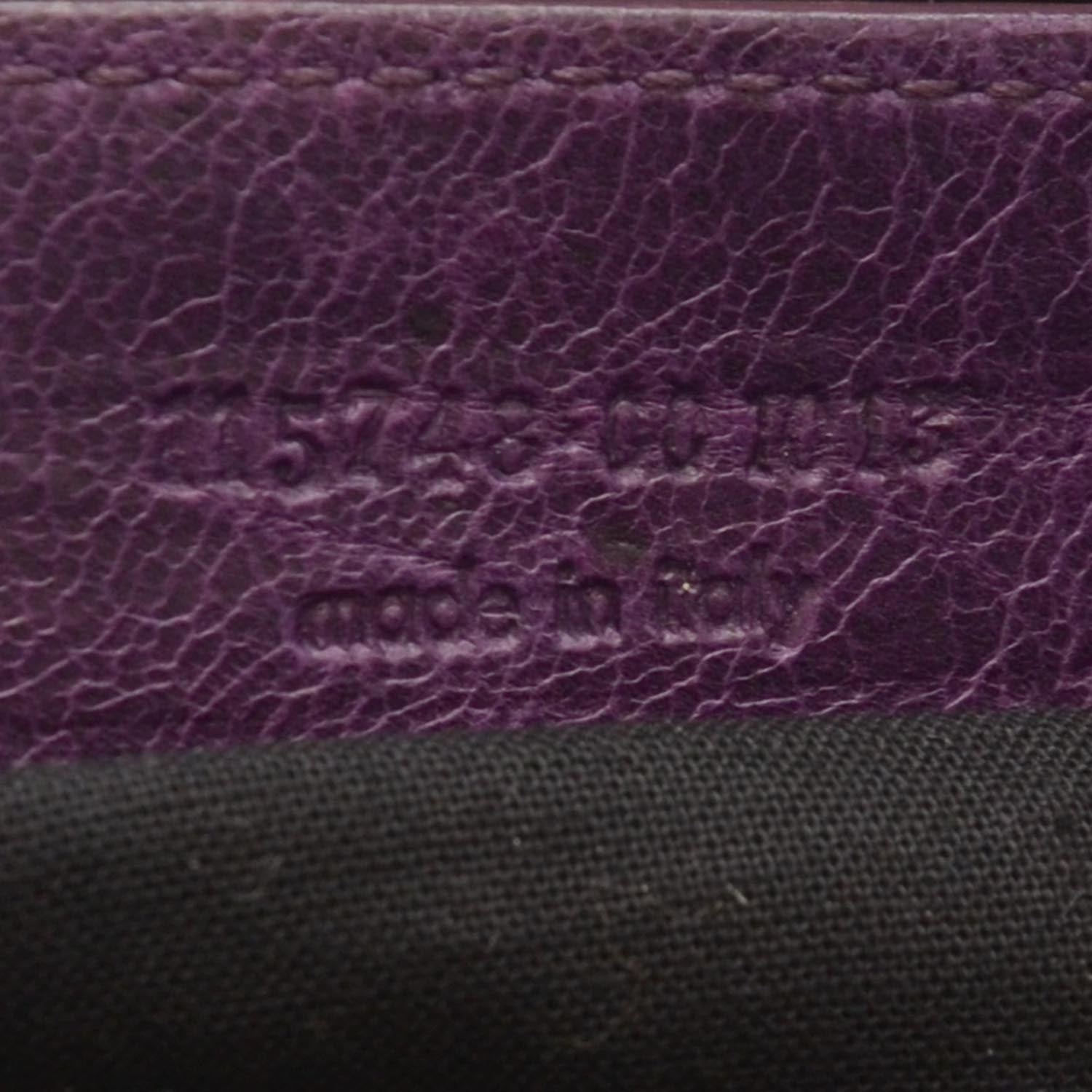 Balenciaga Agneau City Raisin Purple 10 of 11