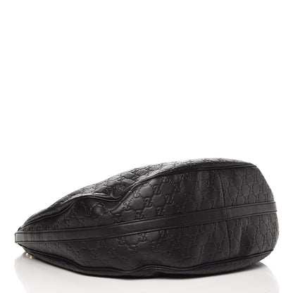 Gucci Guccissima Large GG Twins Hobo Black 4 of 7