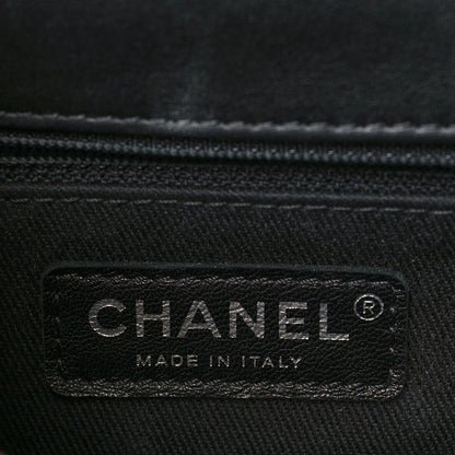 Chanel Calfskin Coco Eyelets Small Flap Bag Black 6 of 10