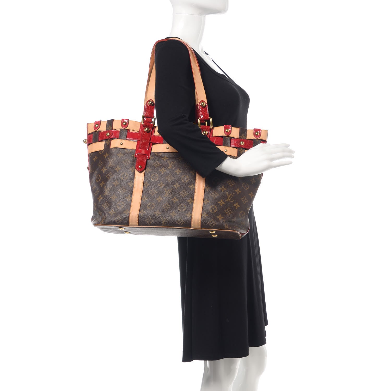 Louis Vuitton Monogram Salina MM Rubis 2 of 23