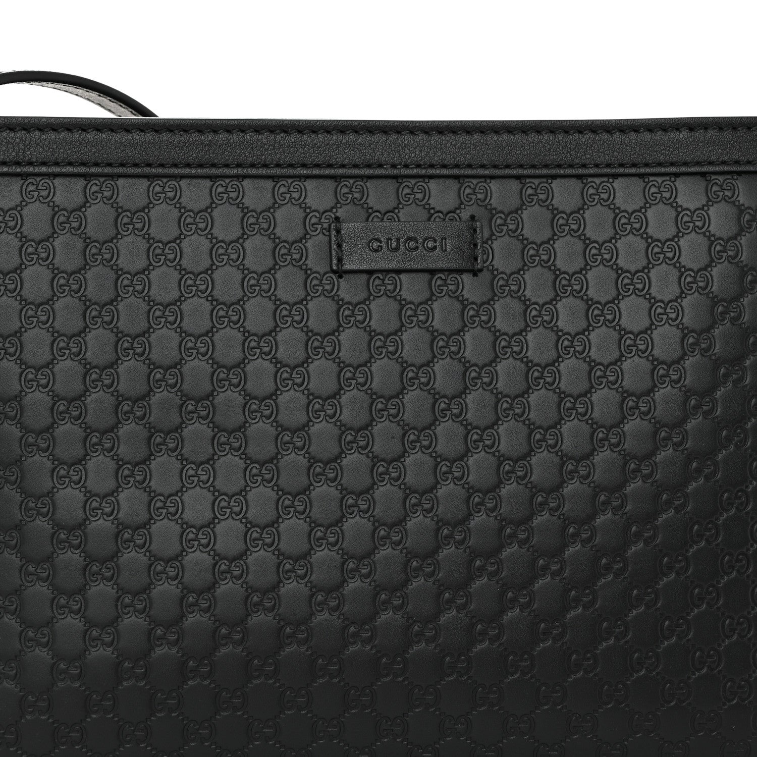 Gucci Microguccissima Flat Crossbody Black 8 of 10