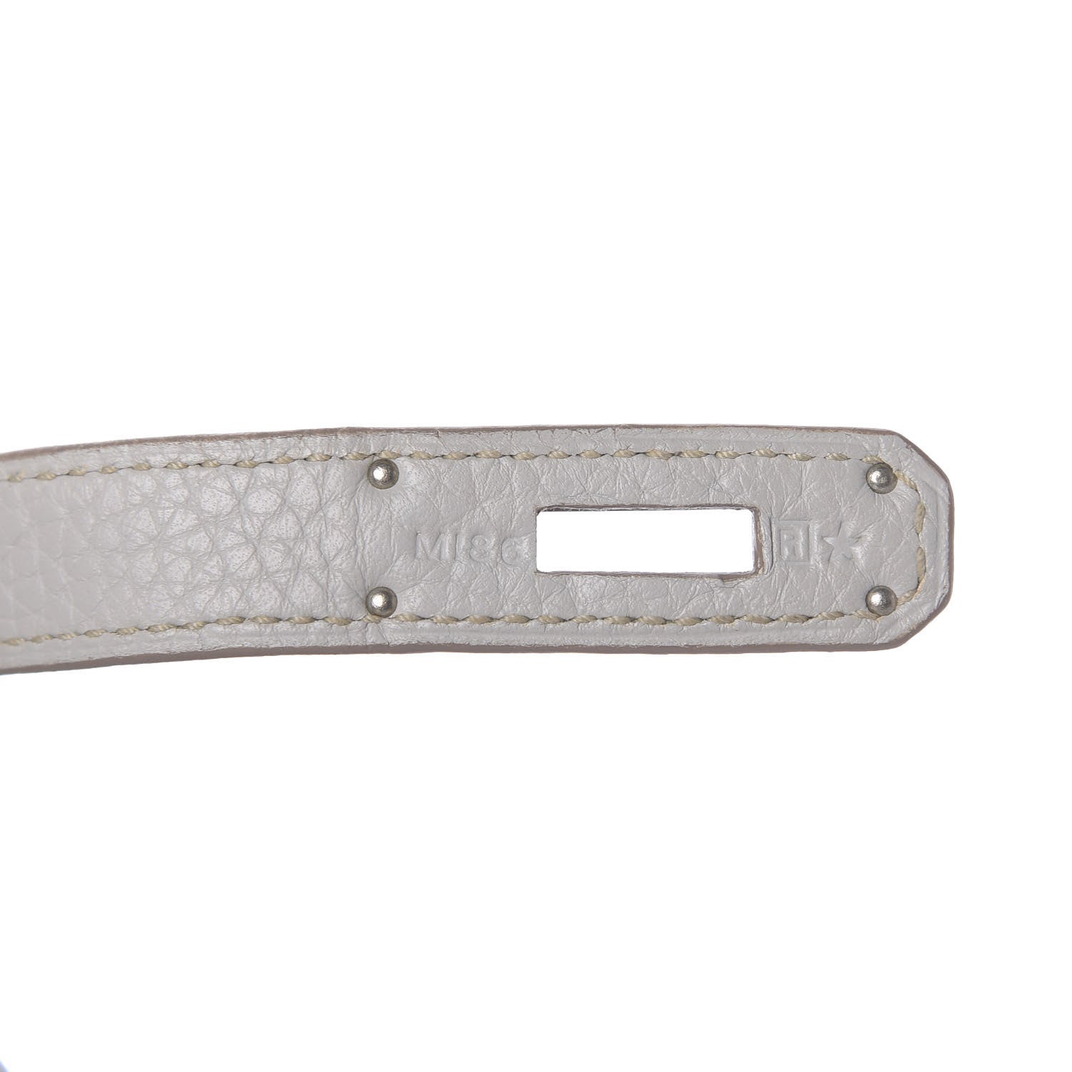 Hermes Taurillon Clemence Kelly Retourne 32 Gris Perle 9 of 13