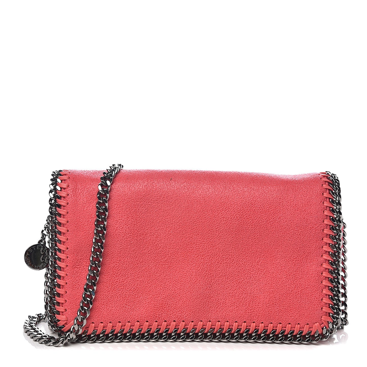 Shaggy Deer Falabella Crossbody Bag Bright Coral