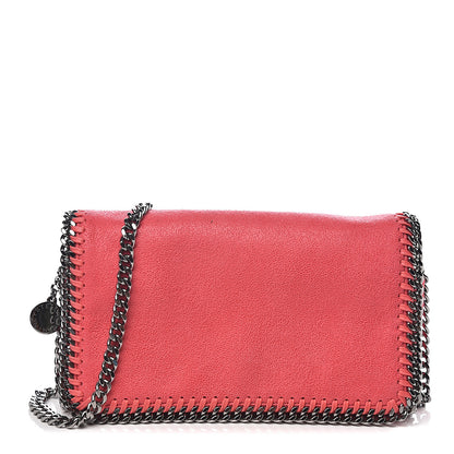 Stella McCartney Shaggy Deer Falabella Crossbody Bag Bright Coral 1 of 9