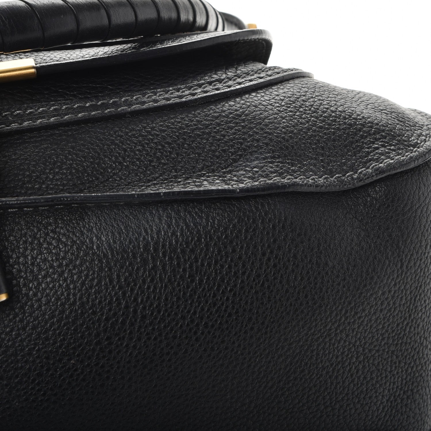 Chloe Calfskin Medium Marcie Satchel Black 12 of 12