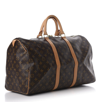 Louis Vuitton Monogram Keepall 50 2 of 10