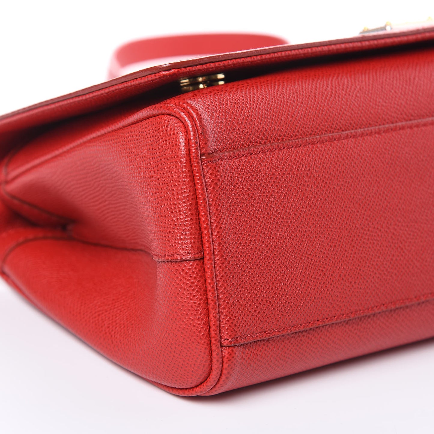Dauphine Miss Sicily East West Shoulder Bag Red