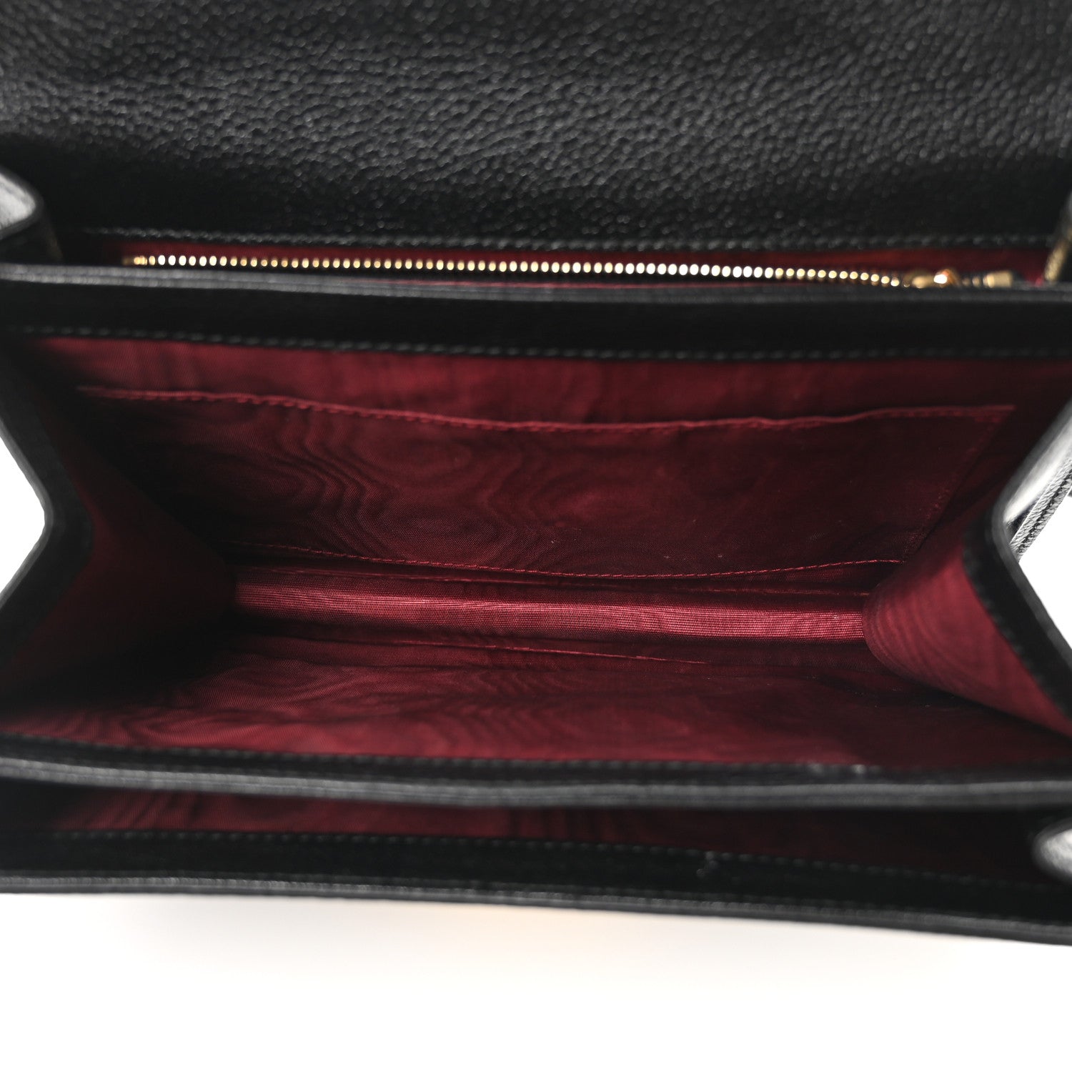 Gucci Grainy Calfskin Small Zumi Shoulder Bag Black 5 of 10