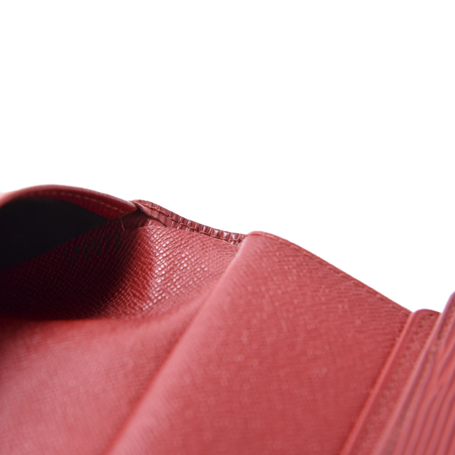Louis Vuitton Epi Porte Tresor Etui Papiers Wallet Castillan Red 8 of 8