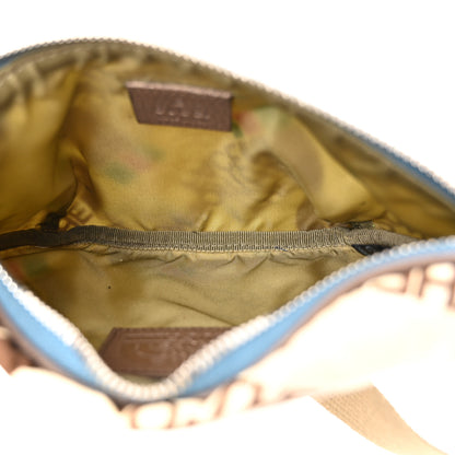 Gucci X THE NORTH FACE Econyl Nylon Belt Bag White Sky Blue 5 of 13