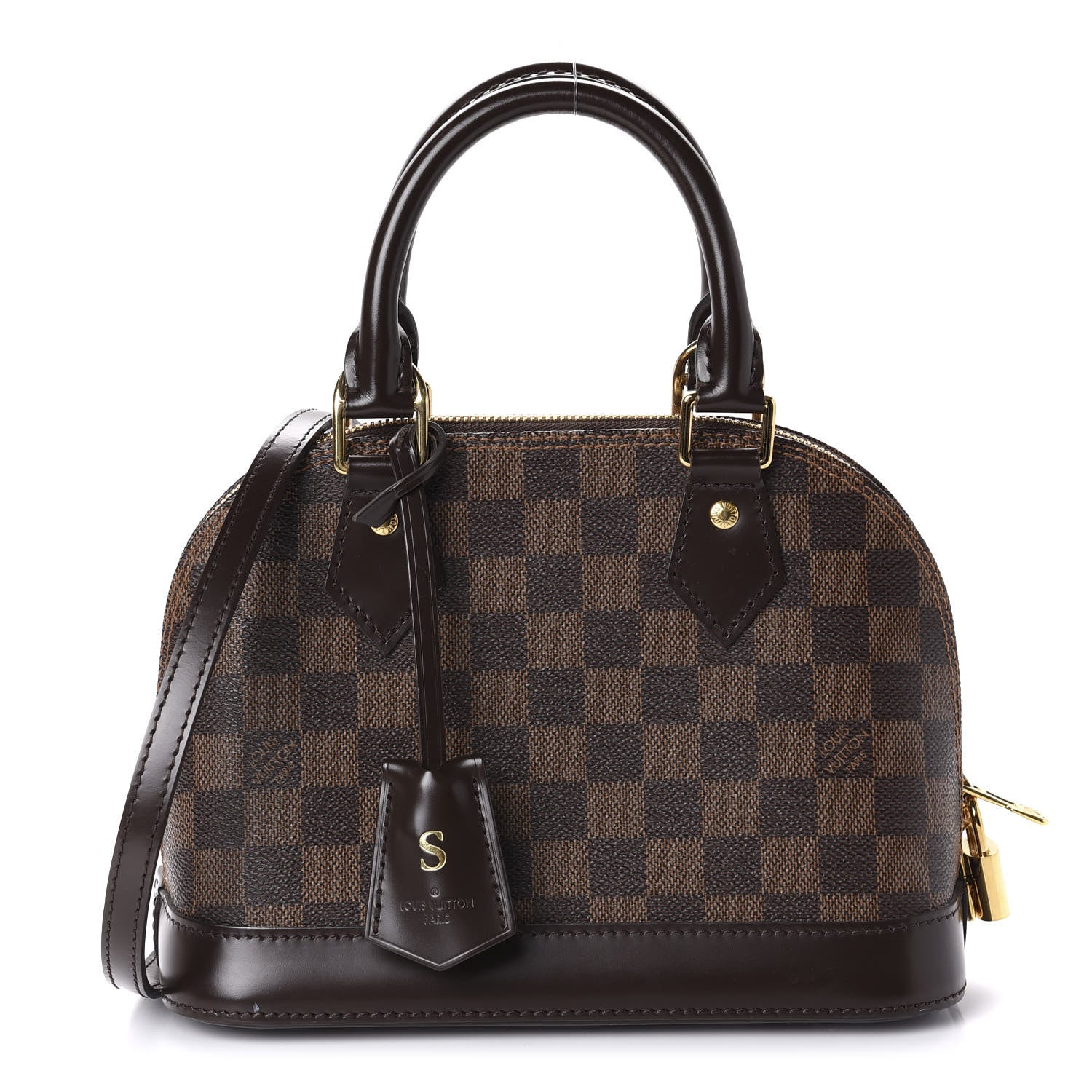 Louis Vuitton Damier Ebene Alma BB 1 of 11