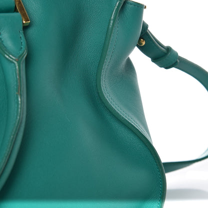 Saint Laurent Calfskin Small Classic Y Cabas Green 11 of 14