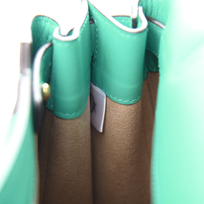 MCM Grained Calfskin Medium Milla Convertible Backpack Oasis Green 5 of 11