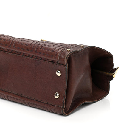 Versace Nappa Barocco Couture Bag Brown 9 of 13