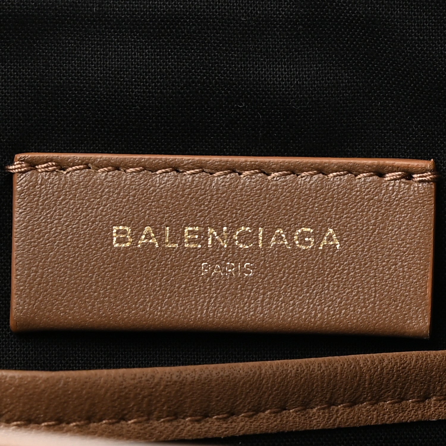 Balenciaga Shearling Bazar Pouch Beige 6 of 7