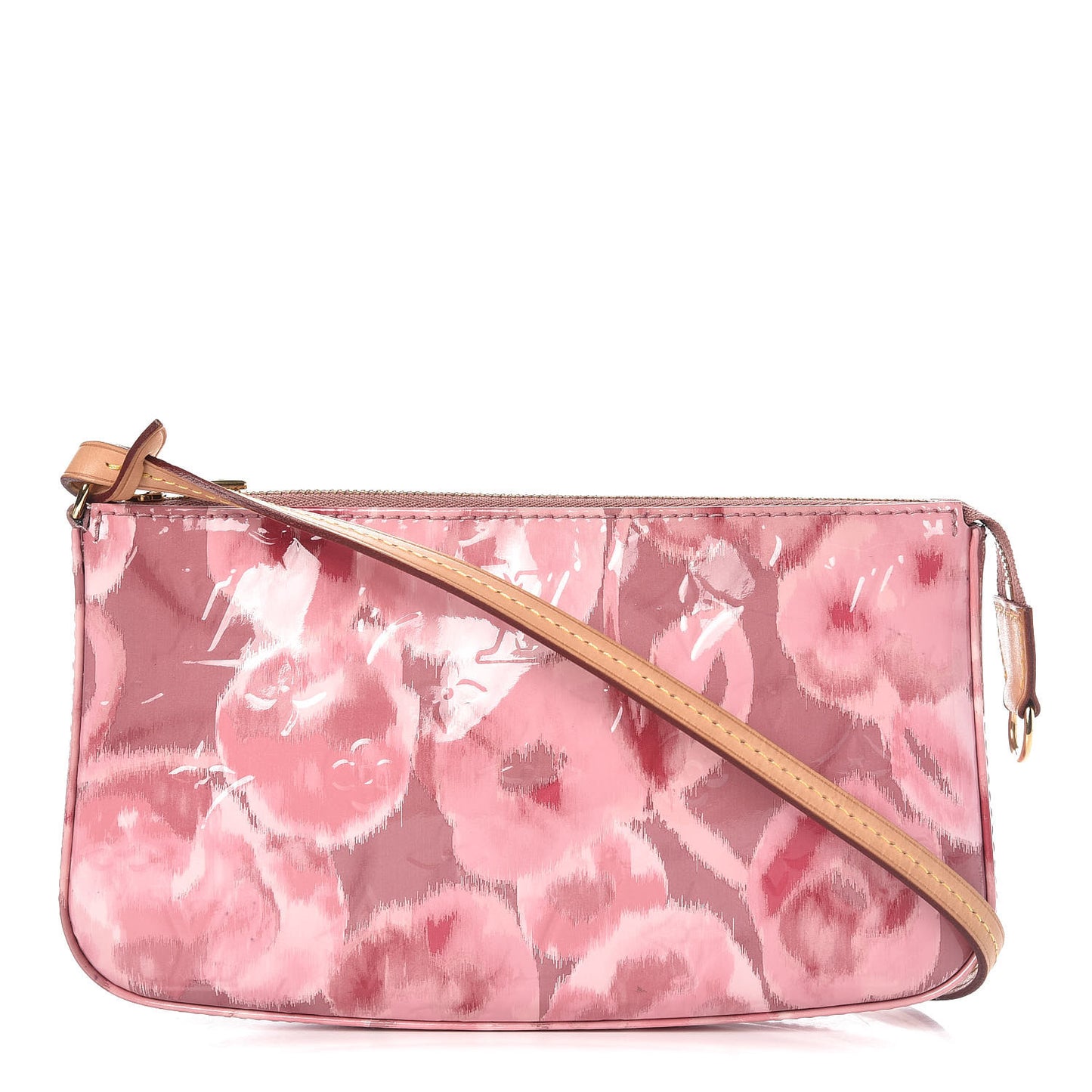 Vernis Ikat Pochette Accessories NM Rose Velours