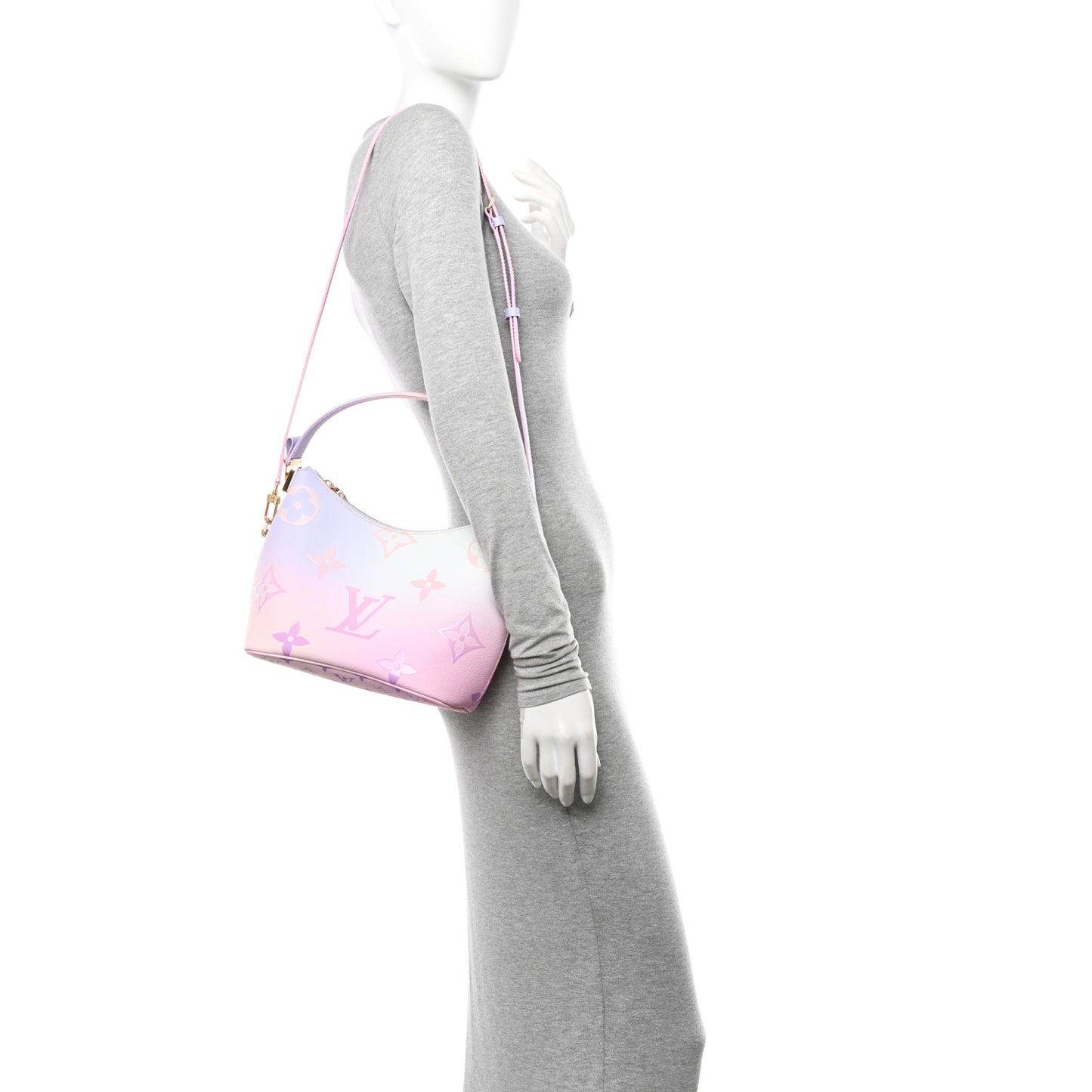 Monogram Giant Spring In The City Marshmallow Hobo PM Sunrise Pastel