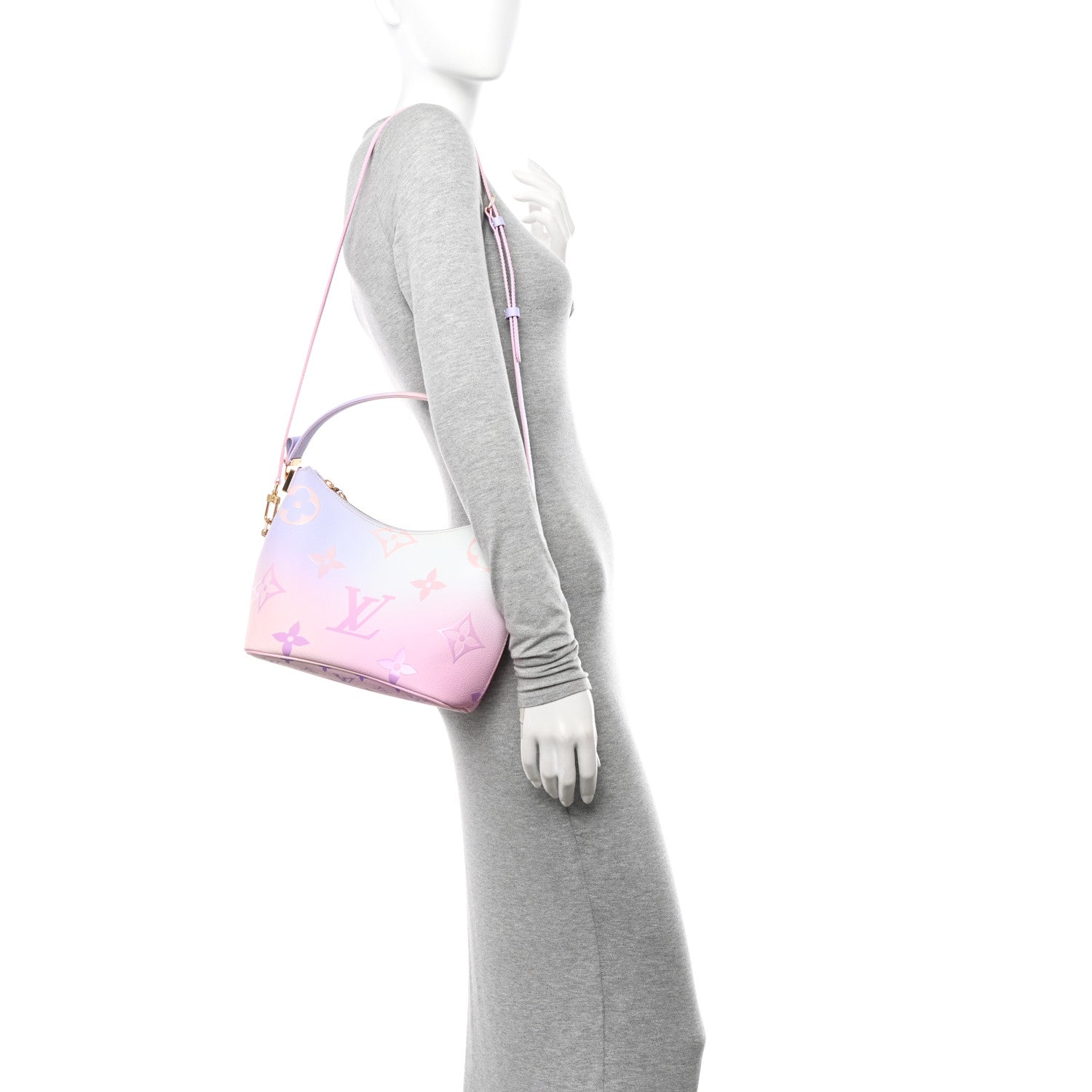 Louis Vuitton Monogram Giant Spring In The City Marshmallow Hobo PM Sunrise Pastel 2 of 9