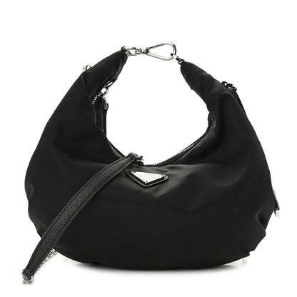 Prada Tessuto Nylon Saffiano Re-Edition 2006 Shoulder Bag Black 1 of 11
