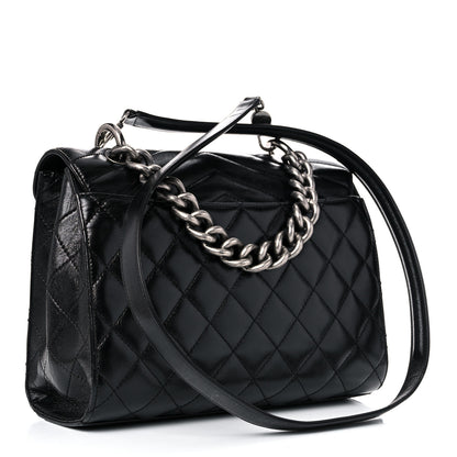 Chanel Calfskin Quilted Large Mad About Quilting Flap Black 3 of 19