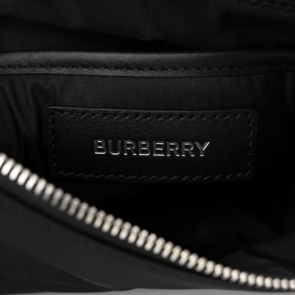 Burberry Econyl Logo Print Crossbody Bag Black 6 of 11